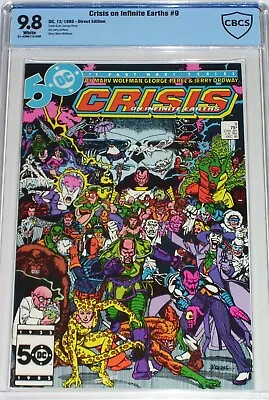 Buy Crisis On Infinite Earths #9 CBCS 9.8 From December 1985 Like CGC • 59.24£