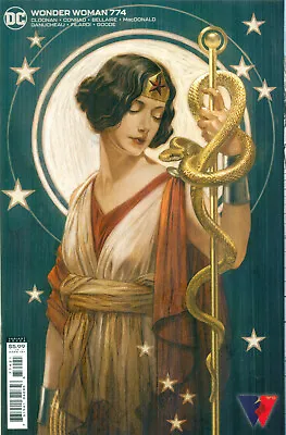 Buy Wonder Woman #774 By Cloonan Diana Price Middleton Logo Free Variant B NM/M 2021 • 3.95£