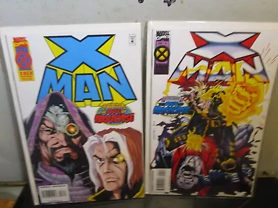 Buy X-man #3-4 Age Of Apocalypse (1995 Marvel Comics) Bagged Boarded • 5.13£