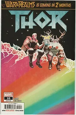 Buy Thor #10 Origin Story War Of The Realms 2019 1st Printing Marvel Comics Group • 6.31£
