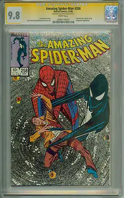 Buy Amazing Spider-Man 258 CGC 9.8 SS Joe Rubinstein • 628.05£