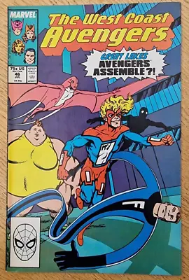 Buy Marvel The West Coast Avengers #46 1989 1st Great Lakes Avengers • 13£