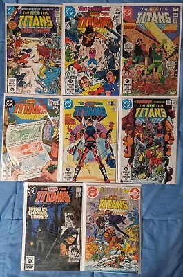 Buy New Teen Titans (1980) #12,17,18,20,22,24,38 + Annual #1 VF/NM • 15.77£