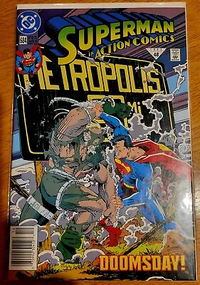 Buy Superman In Action Comics #684 (DC Comics, December 1992) Great Condition! • 8.69£