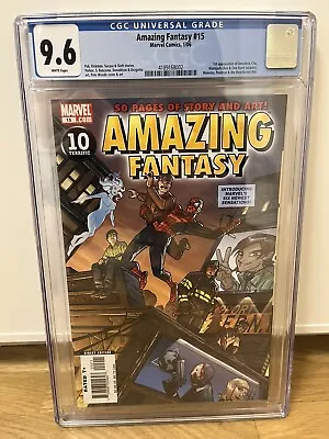 Buy Amazing Fantasy 15 - CGC 9.6 WP - Marvel Key 1st Amadeus Cho • 249.90£