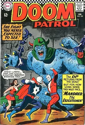 Buy Doom Patrol  # 109   VERY FINE-    February 1967   Premiani Cover    Drake Story • 39.96£