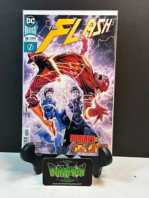 Buy Flash #59 Main Cover A Comic Dc Universe Rebirth 2019 Nm Cameo Appear Powerhouse • 10.39£