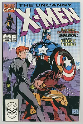 Buy Uncanny X-Men #268 Wolverine Black Widow Captain America Team Up! Marvel 1990 • 31.77£