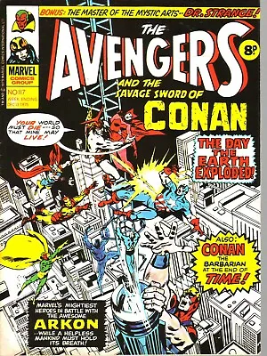 Buy Avengers #117, 118 VF- Marvel UK 1975 • 5.95£