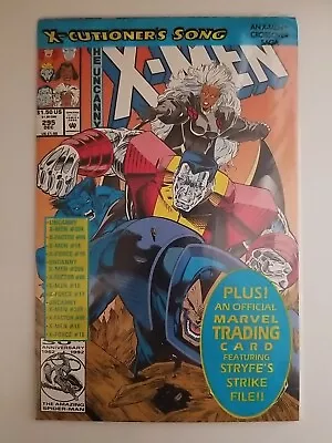 Buy UNCANNY X-MEN 295 X-Cutioners Song Part 5 Marvel 1992 Polybagged W/Card VF/NM • 4.02£