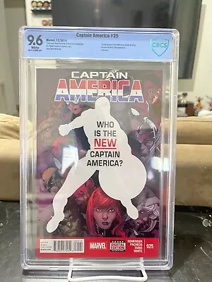 Buy Captain America #25 CBCS 9.6 1st Sam Wilson/The Falcon As Captain America • 51.97£