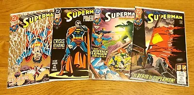 Buy Superman Vol 2 # 71 72 74 & 75 The Death Of Superman DC Comics • 14.10£