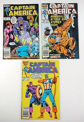 Buy Captain America #315 316 317 All Newsstands (1985 Marvel) 7.0-9.0 Comics Lot • 12.14£