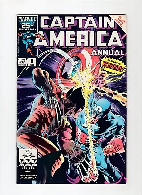 Buy Captain America Annual #8 (1986, Marvel) • 27.80£