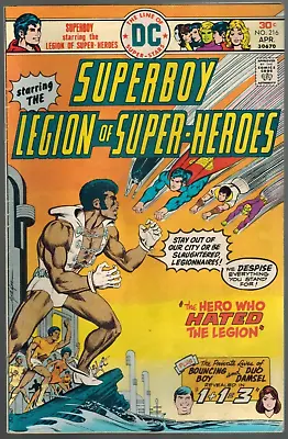 Buy Superboy Legion Of Super-Heroes 216  1st Appearance Tyroc!  VG  1976 DC Comic • 5.49£