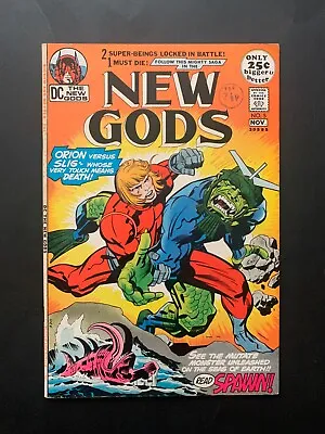 Buy New Gods #5 Nov 1971 DC Comics Jack Kirby Cover & Art VFN+ WP/OW 1st Slig • 9.99£