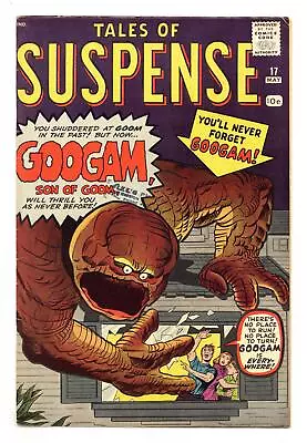 Buy Tales Of Suspense #17 VG/FN 5.0 1961 • 195.88£