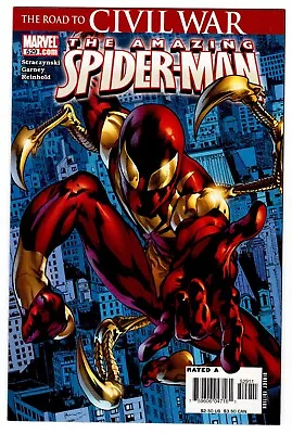 Buy Amazing Spider-Man #529 (2006) 1st App Of Iron Spider Suit NM+ 9.6 • 35.62£
