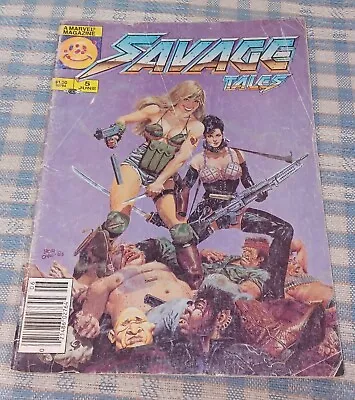 Buy Vintage 1986 Savage Tales June Volume 2 #5 Marvel Comics Magazine 61821 • 3.75£