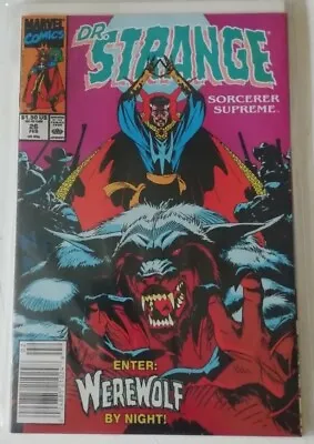 Buy Dr Strange #26  MARVEL 1991 Enter Werewolf By Night Near Mint  • 4.99£