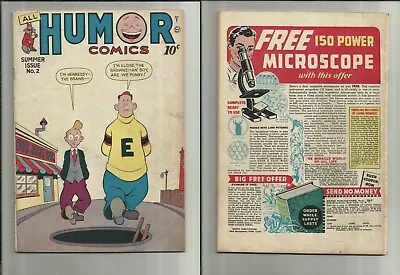Buy All Humor Comics #2 Quality 1946 Funny Cartoon VG/f • 31.96£