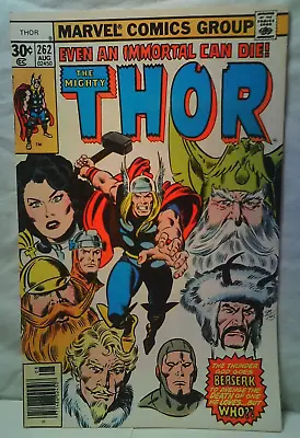 Buy The Mighty Thor 1977 Marvel Comics 262 • 3.32£