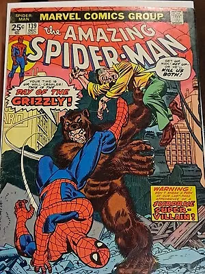 Buy Amazing Spider-Man #139 (1974)-1st App Of The Grizzly-🔥mid Grade🔥  • 25.58£