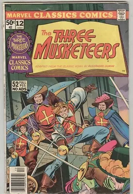 Buy Marvel Classics Comics #12 G/VG 1976 Giant-Size Three Musketeers • 2.39£