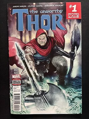 Buy Unworthy Thor #1 VF/NM 2nd Print Marvel Comics C136A • 2.80£