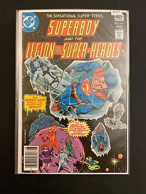 Buy Superboy And The Legion Of Super-Heroes 254 Newsstand High Grade 9.2 DC D82-67 • 12.63£