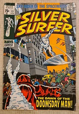 Buy Silver Surfer #13 - 1969 1st Appearance Of The Doomsday Man • 24.99£