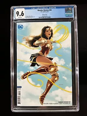 Buy Wonder Woman #68 CGC 9.6 (2019) - Variant Cover - Kaare Andrews Cover • 35.97£