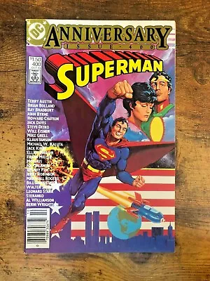 Buy Superman #400 (1984) (Byrne/Kaluta/Miller/Wrightson/Adams/Steranko/Moebius - VF+ • 11.92£