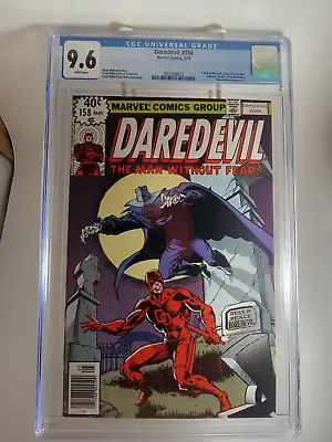 Buy Daredevil #158 CGC 9.6 1979 KEY 1st Issue Of Frank Miller Daredevil Run • 354.37£