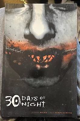 Buy 30 Days Of Night - 1st Graphic Novel By Steve Niles & Ben Templesmith - Vampires • 5£