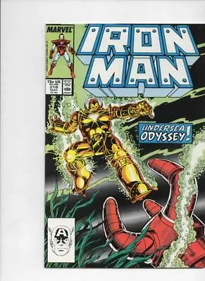 Buy IRON MAN #218, VF/NM Tony Stark, Layton, 1968 1987, More IM In Store, Marvel • 5.51£