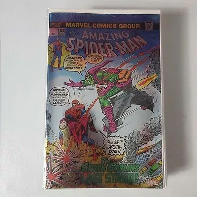 Buy MARVEL Amazing Spider-man 122, Facsimile Foil Variant Gwen Stacy • 15.93£