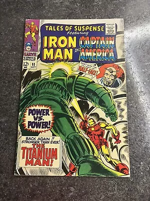 Buy Tales Of Suspense #93 First Cameo M.o.d.o.k. Appearance 1st Print C • 29.95£