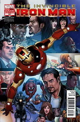 Buy Marvel INVINCIBLE IRON MAN #527 Larroca Final Collage Variant NM • 7.20£