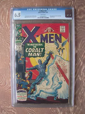 Buy X-Men   #31   CGC 6.5   1st Appearance Of The Cobalt Man  1967 • 118.59£