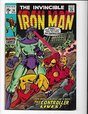 Buy Iron Man 28 - F/vf 7.0 - 1st Howard Stark - Controller (1970) • 23.72£