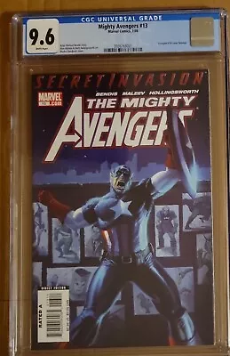 Buy Mighty Avengers 13 Cgc 9.6 White Pages 1st Secret Warriors Marvel Comics 2008 • 71.15£