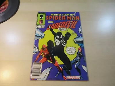 Buy Marvel Team-up #141 Spider-man Newsstand High Grade Ties Asm #252 Black Costume • 132.71£