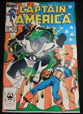 Buy Captain America 312 Marvel Comic 1st Flag Smasher Gruenwald Neary Janke 1985 Vf • 4.02£