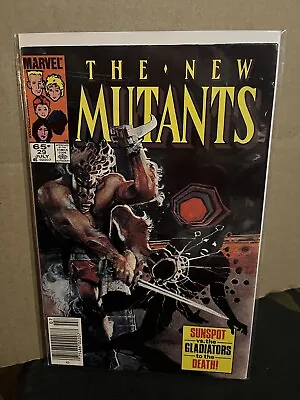 Buy New Mutants 29 🔑1st App STRONG GUY🔥1985 NWSTND🔥Sunspot VS Gladiators🔥NM- • 7.16£