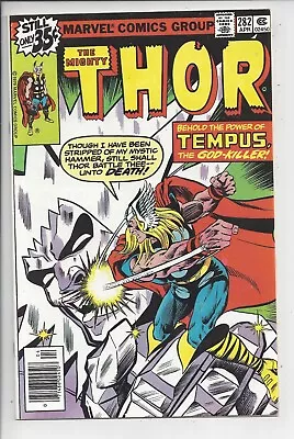 Buy Thor #282 NM-(9.0)1979  Ron Wilson Mouth-Smacking Cover - 1st Cameo Time Keepers • 11.86£