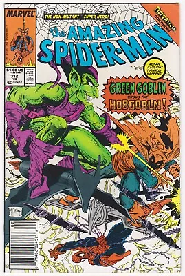 Buy Amazing Spiderman 312 From 1988 Newstand Issue Todd McFarlane Cover & Art • 37.50£
