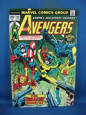 Buy The Avengers 144 Nm- First Hellcat Marvel 1976 • 120.64£