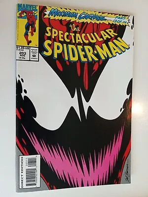 Buy Peter Parker The Spectacular Spiderman 203 NM Combined Ship Add $1  Per Comic  • 4.74£