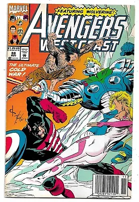 Buy Avengers West Coast #88 FN/VFN (1992) Marvel Comics • 1.75£